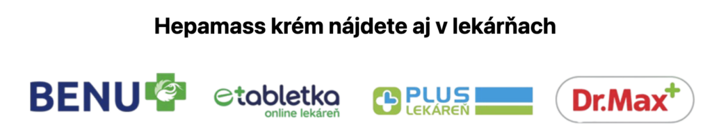Hepamass krém nájdete aj v lekárňach.
