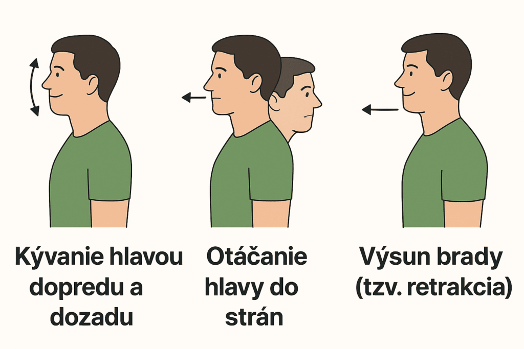 Účinné cviky na zablokovanú krčnú chrbticu.